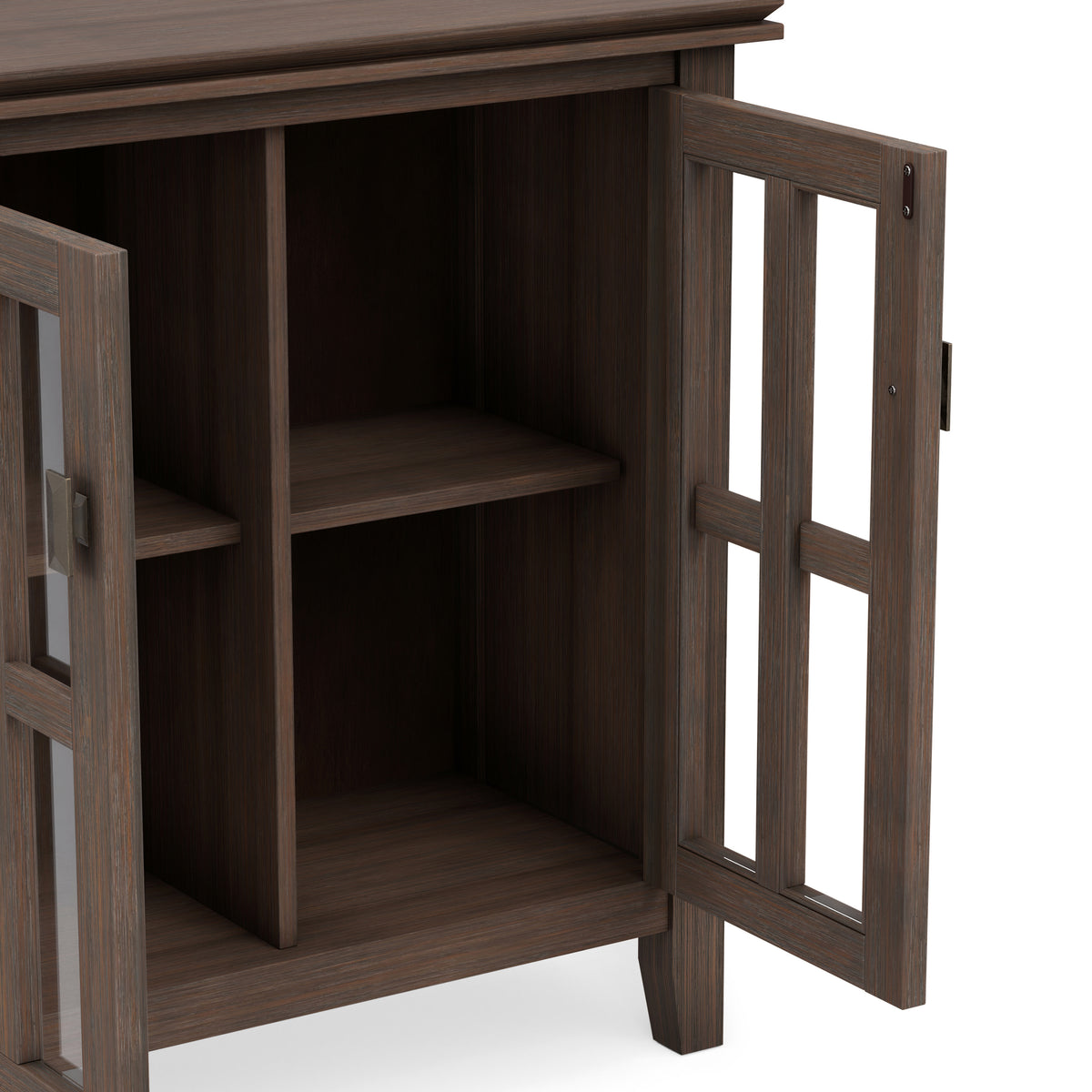 Farmhouse Brown | Artisan Low Storage Cabinet