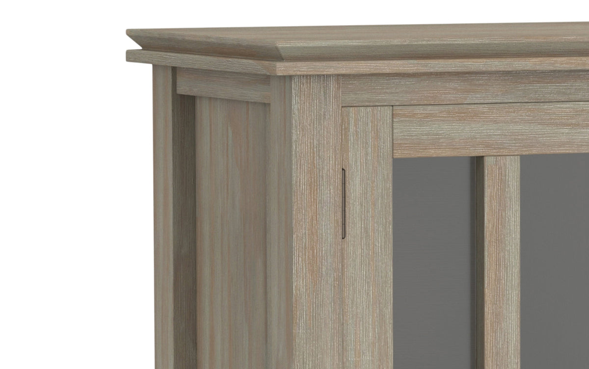 Distressed Grey | Artisan Low Storage Cabinet