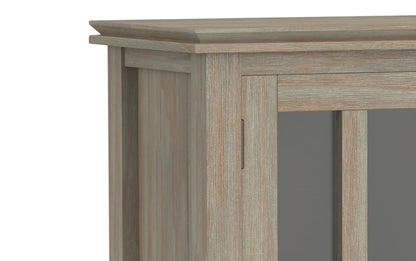 Distressed Grey | Artisan Low Storage Cabinet