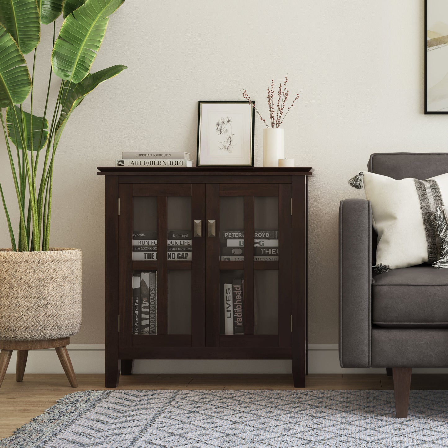 Brunette Brown | Artisan Low Storage Cabinet