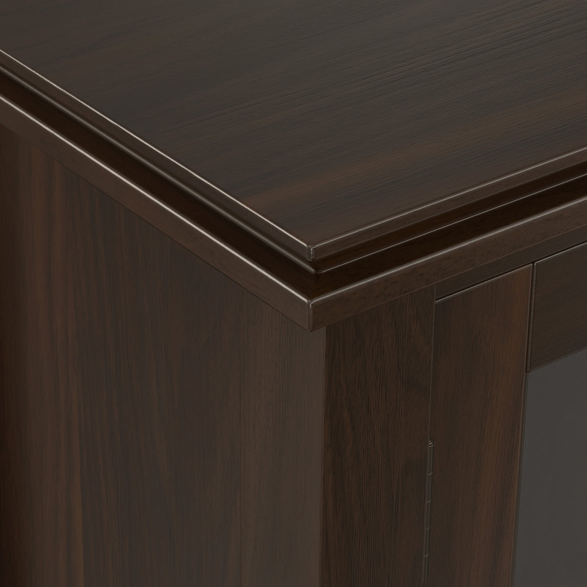 Brunette Brown | Artisan Low Storage Cabinet