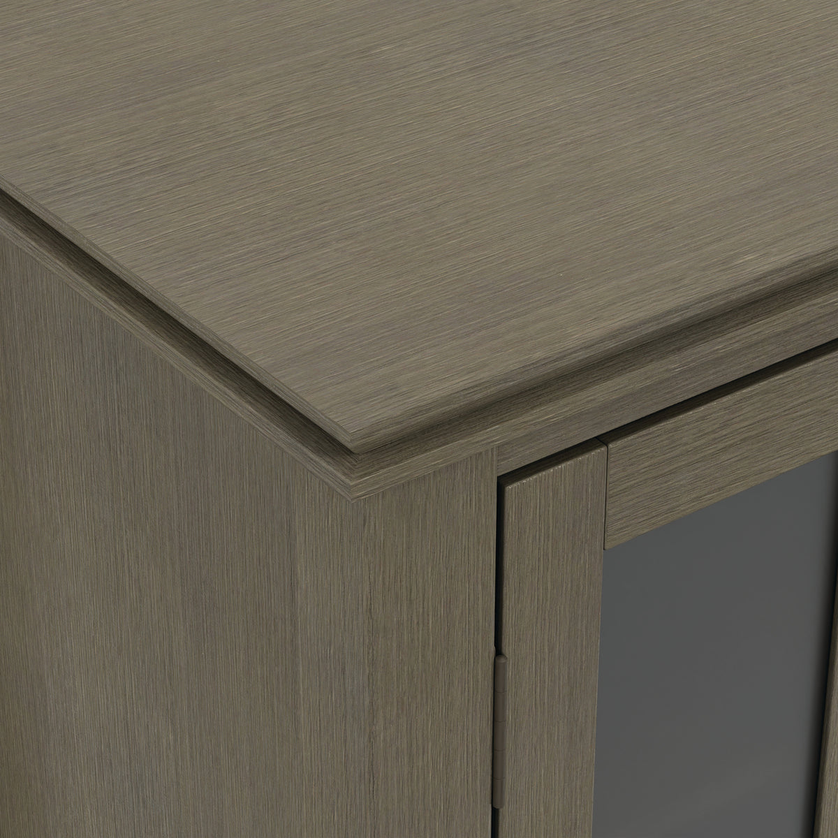 Farmhouse Grey | Artisan Tall TV Media Stand