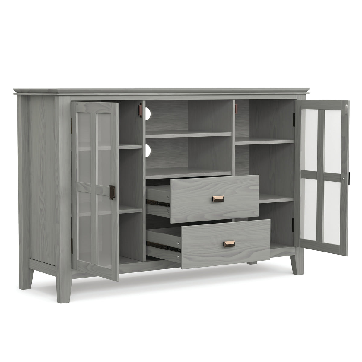 Fog Grey | Artisan Tall TV Media Stand