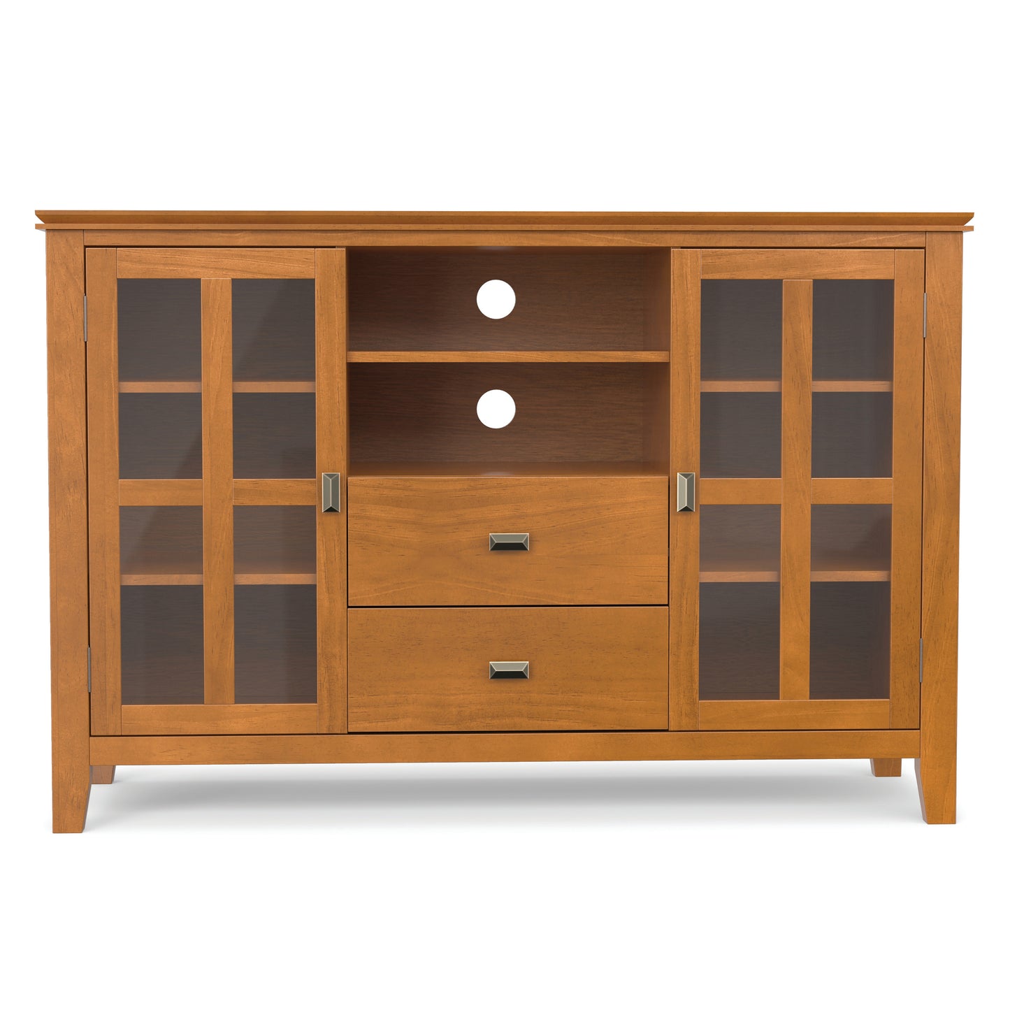 Light Golden Brown | Artisan Tall TV Media Stand