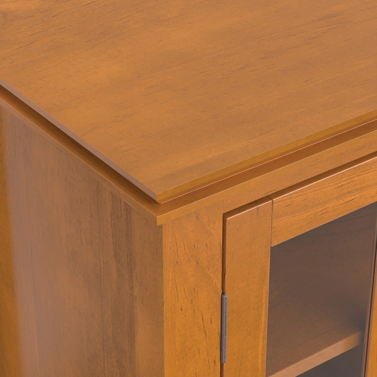 Light Golden Brown | Artisan Tall TV Media Stand