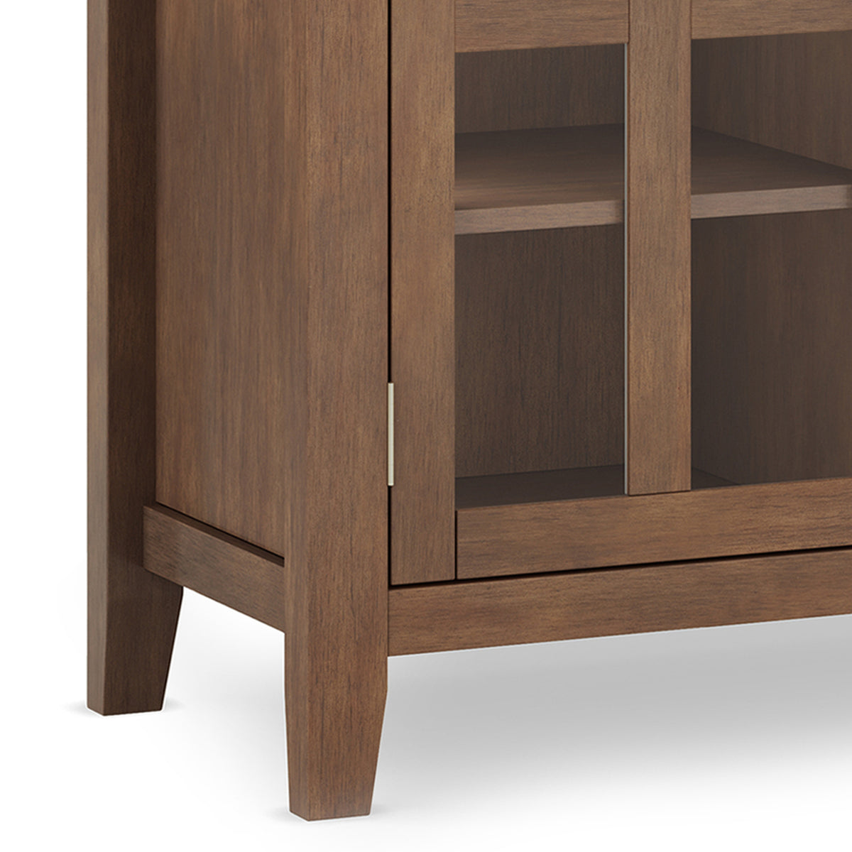 Rustic Natural Aged Brown | Artisan Tall TV Media Stand