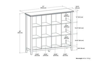 Light Golden Brown | Artisan 12 Cube Storage