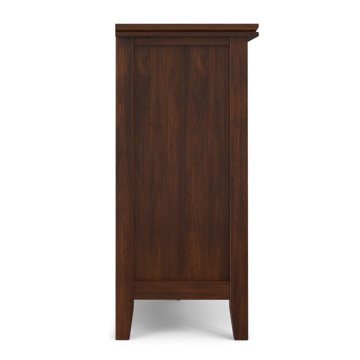 Russet Brown | Artisan Wide Storage Cabinet with 3 Glass Doors