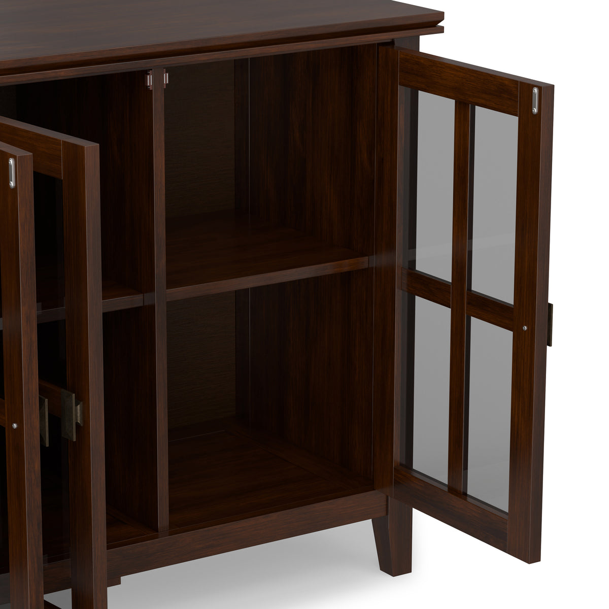 Russet Brown | Artisan Wide 4 Door Storage Cabinet