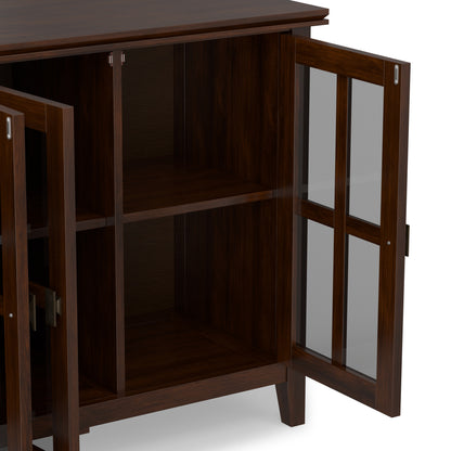 Russet Brown | Artisan Wide 4 Door Storage Cabinet