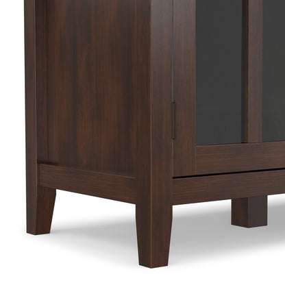 Russet Brown | Artisan Wide 4 Door Storage Cabinet