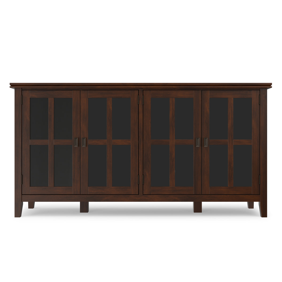 Russet Brown | Artisan Wide 4 Door Storage Cabinet