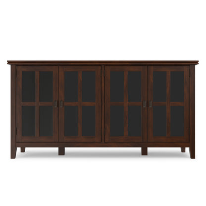 Russet Brown | Artisan Wide 4 Door Storage Cabinet