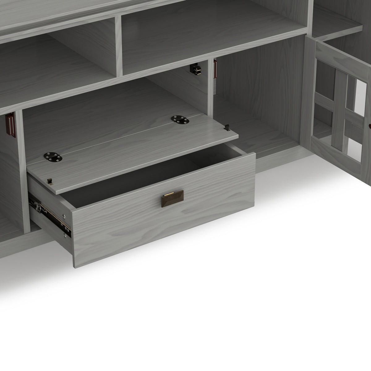 Fog Grey | Artisan 72 inch TV Media Stand