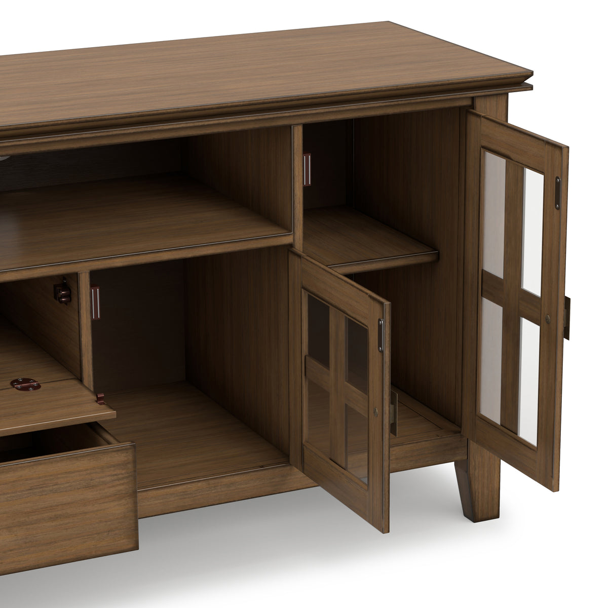 Rustic Natural Aged Brown | Artisan 72 inch TV Media Stand