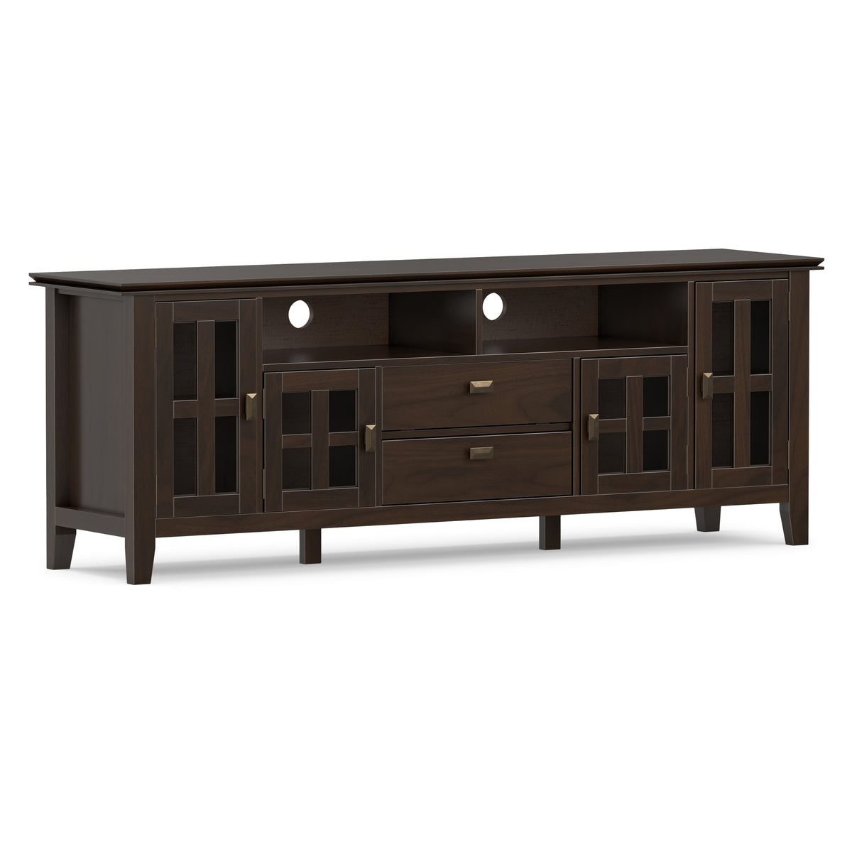 Brunette Brown | Artisan 72 inch TV Media Stand