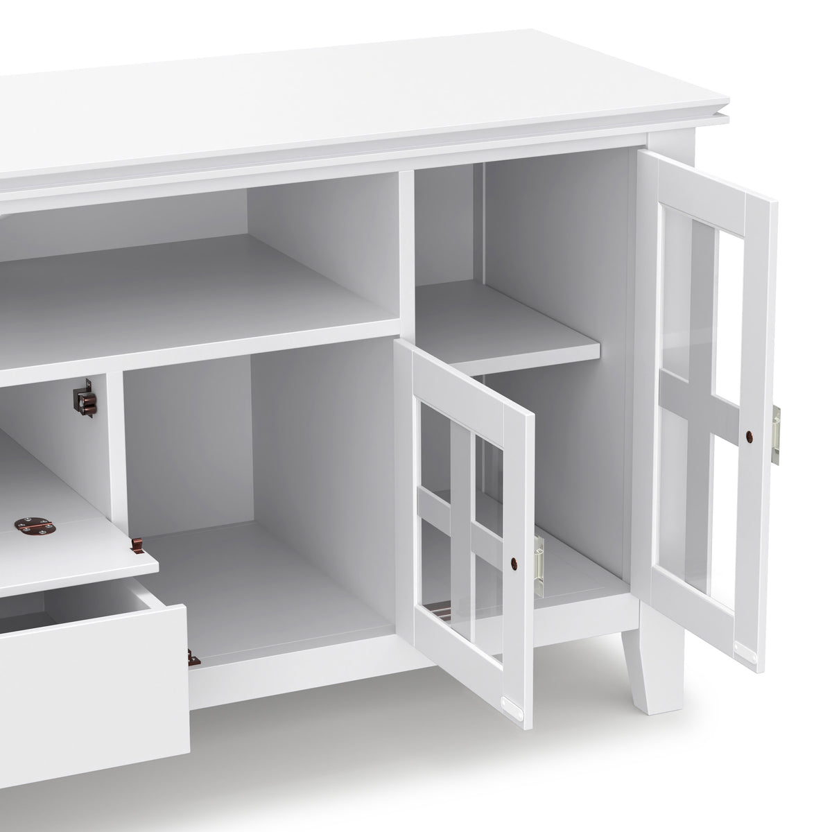 White | Artisan 72 inch TV Media Stand