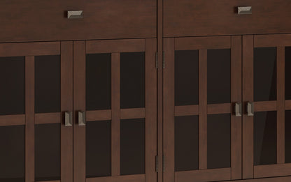 Russet Brown | Artisan Large 4 Door Sideboard Buffet