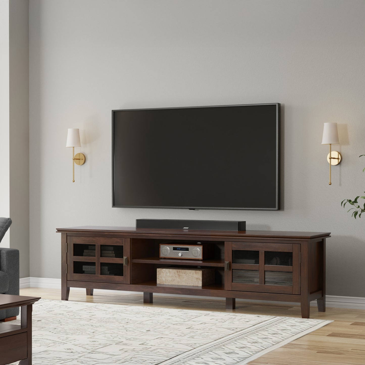 Artisan 72 inch Low TV Media Stand