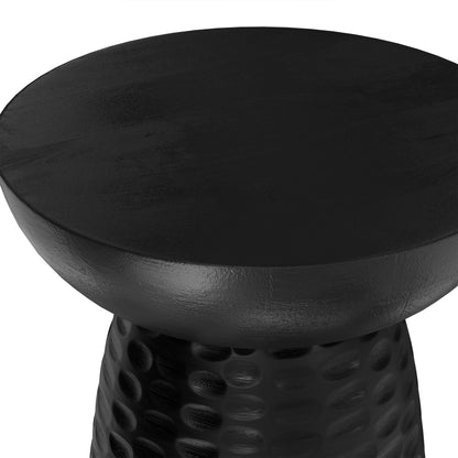 Black | Boyd 13 inch Accent Table in Mango