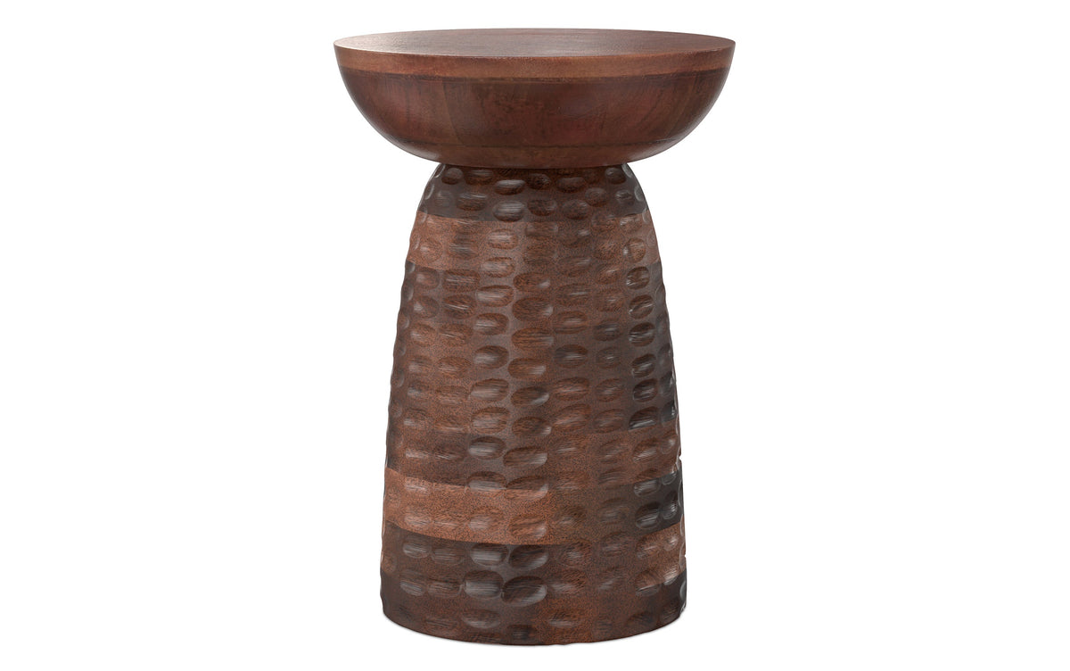 Warm Dark Brown | Boyd Wooden Accent Table