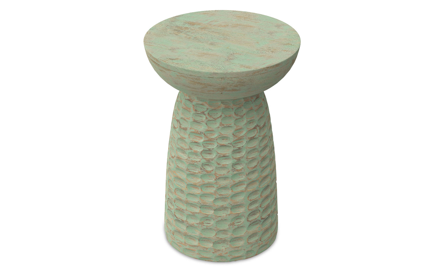 Green Wash | Boyd Wooden Accent Table