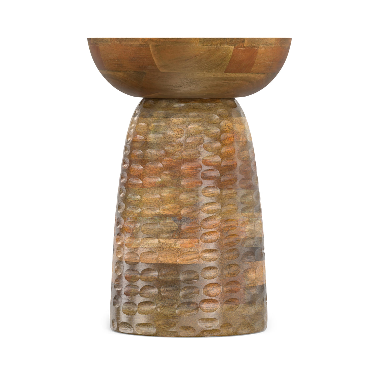 Natural | Boyd 13 inch Accent Table in Mango