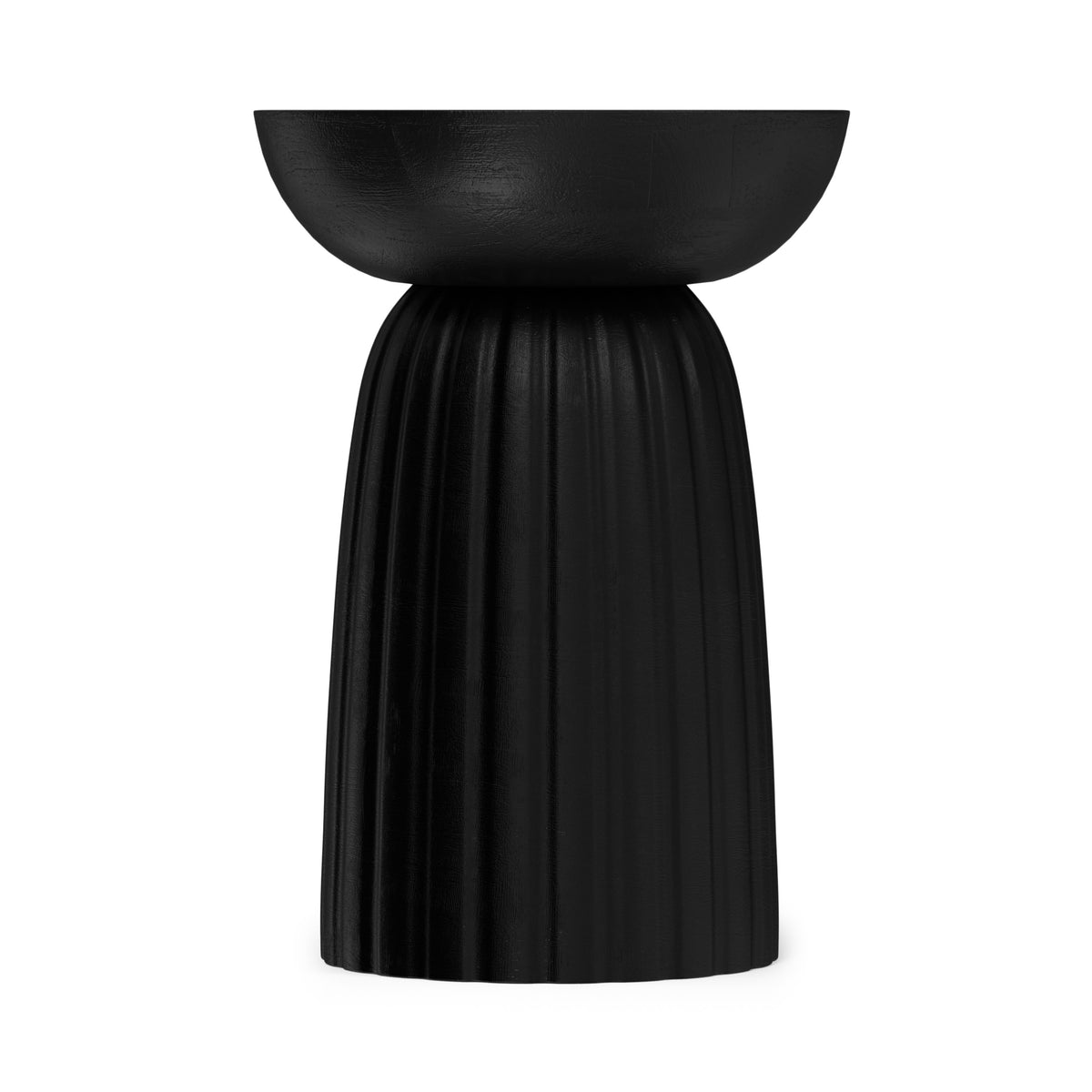 Black | Boyd 13 inch Stripe Accent Table