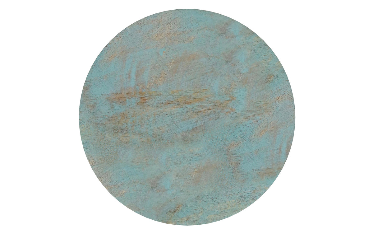 Teal Wash | Boyd Wooden Accent Table