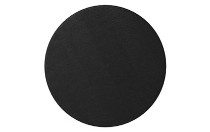 Black | Boyd 13 inch V-Chisel Accent Table