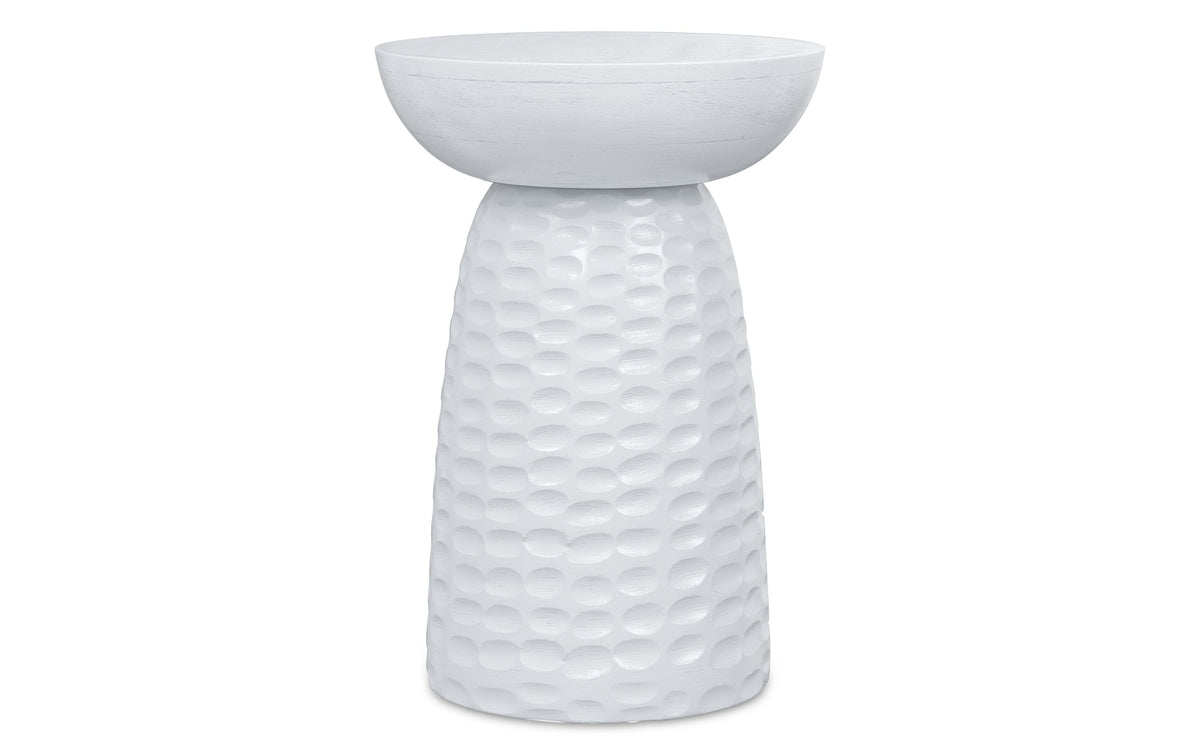 White | Boyd Wooden Accent Table