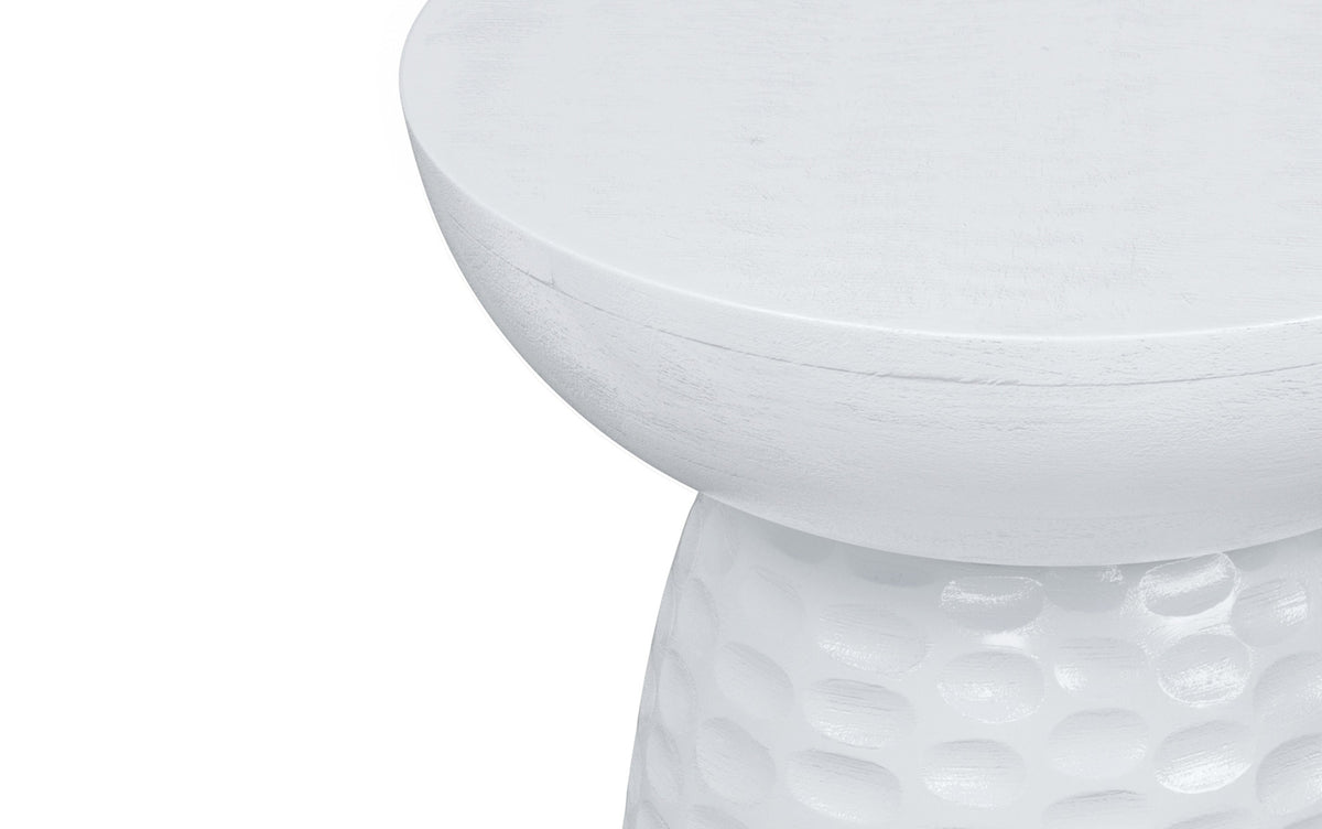 White | Boyd Wooden Accent Table