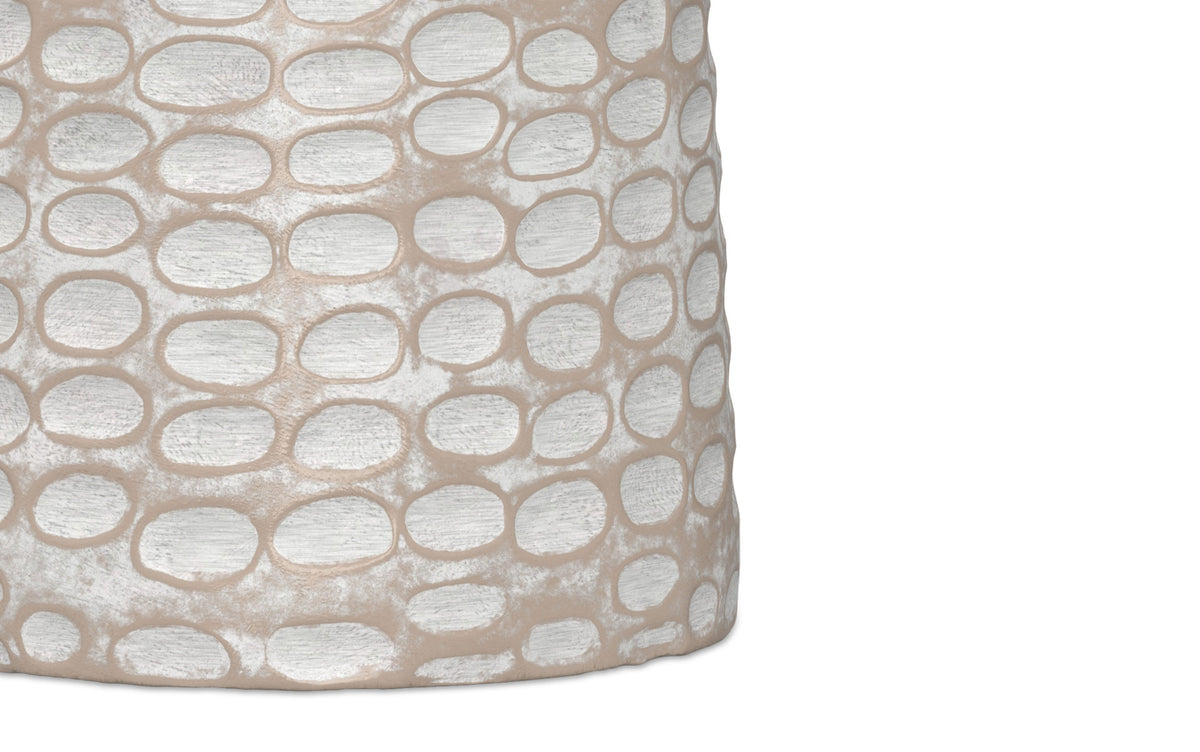 White Wash | Boyd Wooden Accent Table