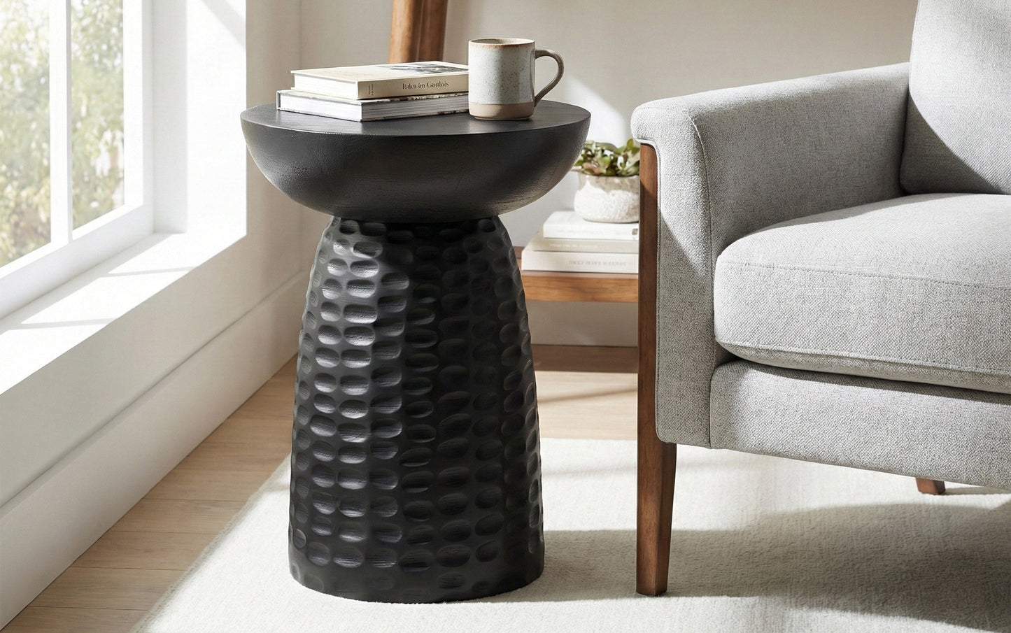 Black 16 inch | Boyd 16 inch Accent Table