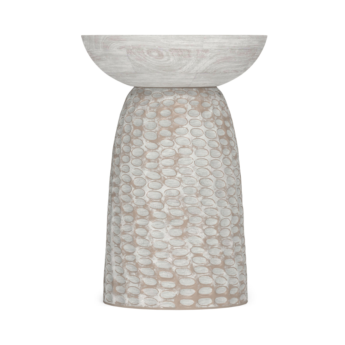 White Wash 16 inch | Boyd 16 inch Accent Table