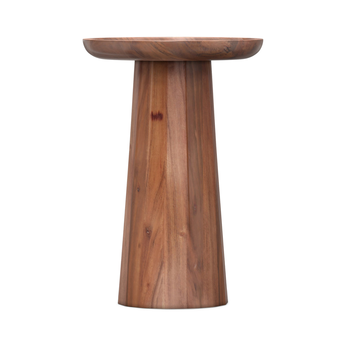 Light Cognac | Dayton Wooden Accent Table in Mango