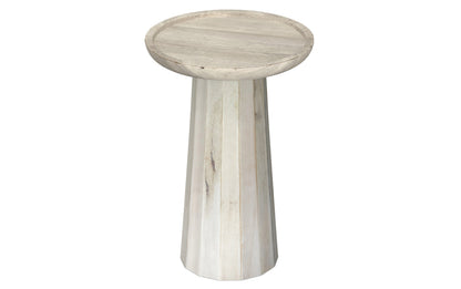 White Wash | Dayton Wooden Accent Table