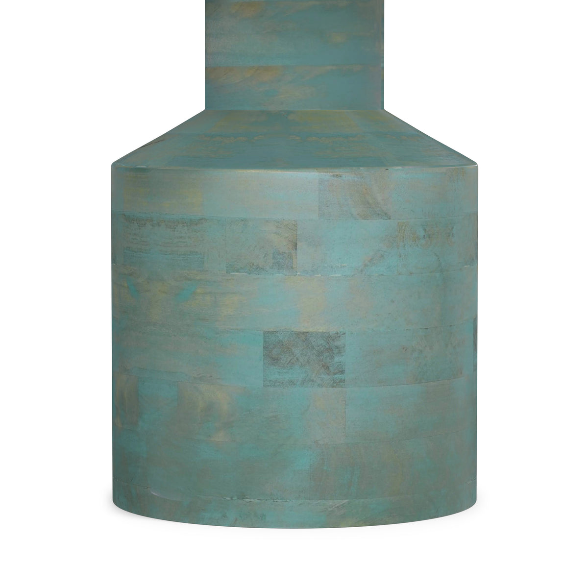 Teal Wash | Haynes Wooden Accent Table in Mango