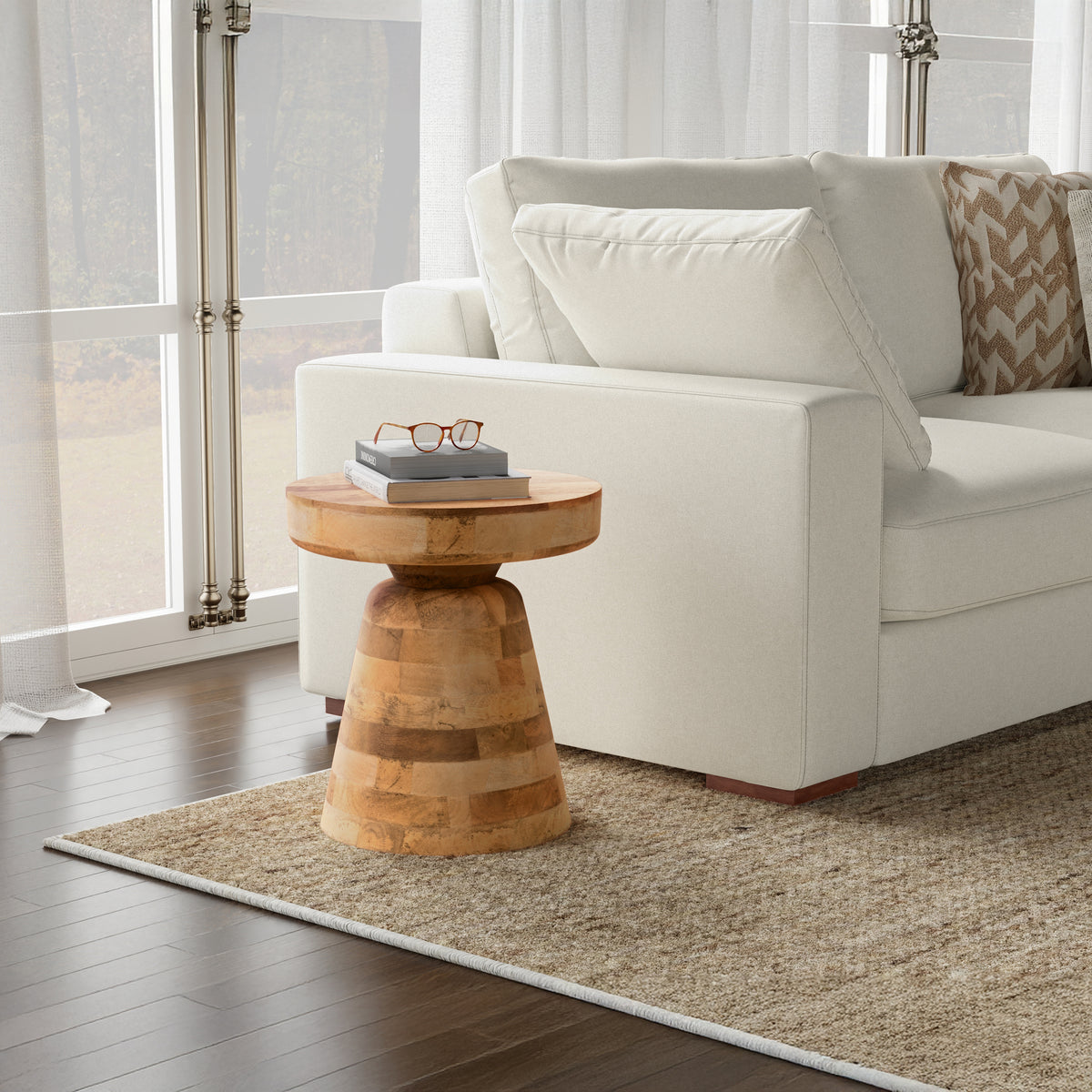Natural | Robbie Accent Table in Mango