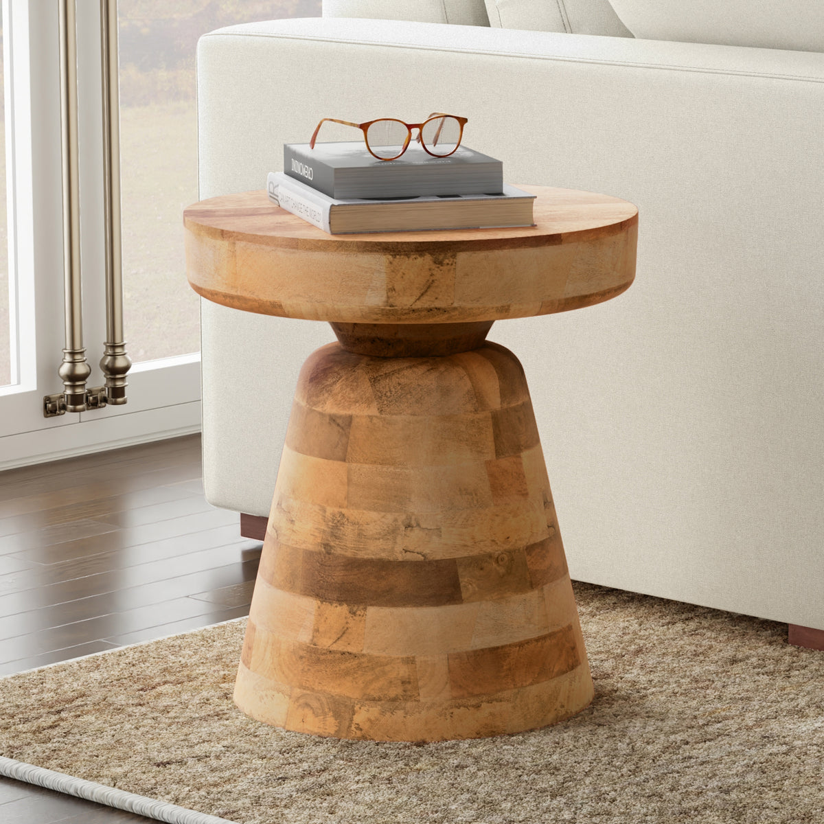 Natural | Robbie Accent Table in Mango
