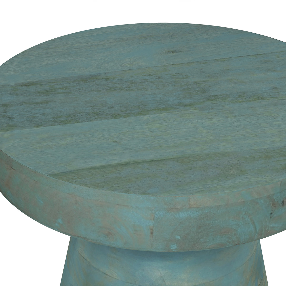 Teal Wash | Robbie Accent Table in Mango