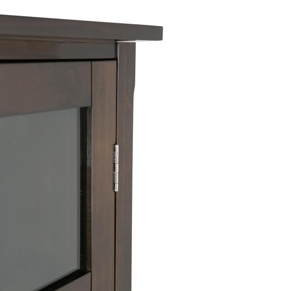 Brunette Brown | Avalon Wine Rack & Storage Cabinet