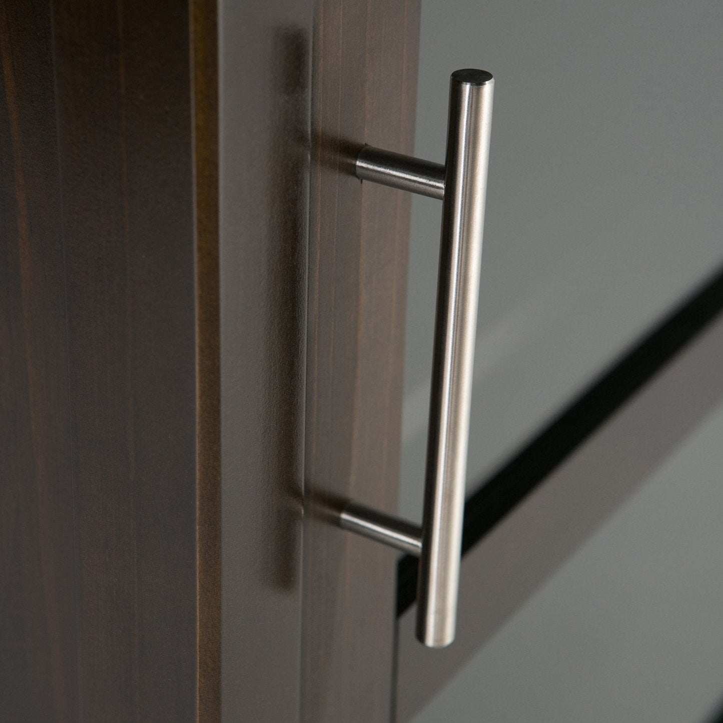 Brunette Brown | Avalon Wine Rack & Storage Cabinet