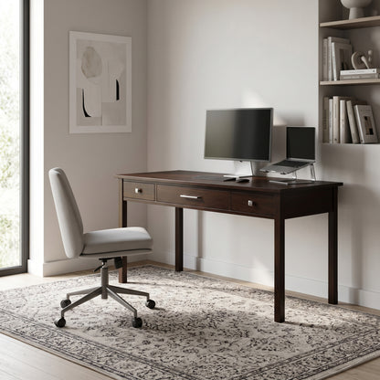 Brunette Brown | Avalon Large Desk