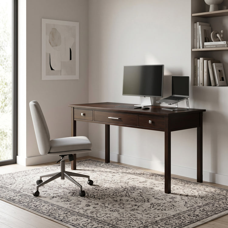 Brunette Brown | Avalon Large Desk