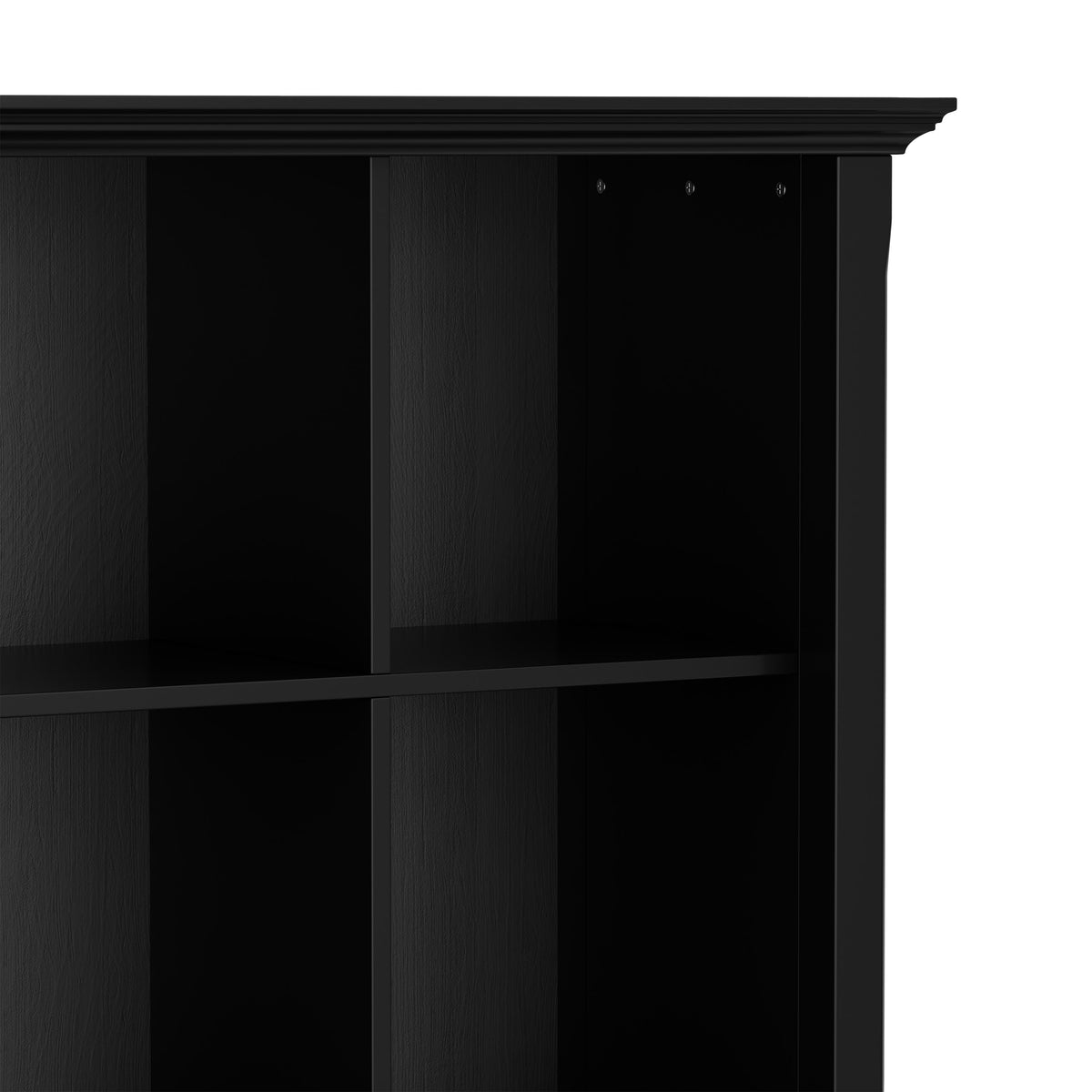 Black | Acadian 9 Cube Bookcase