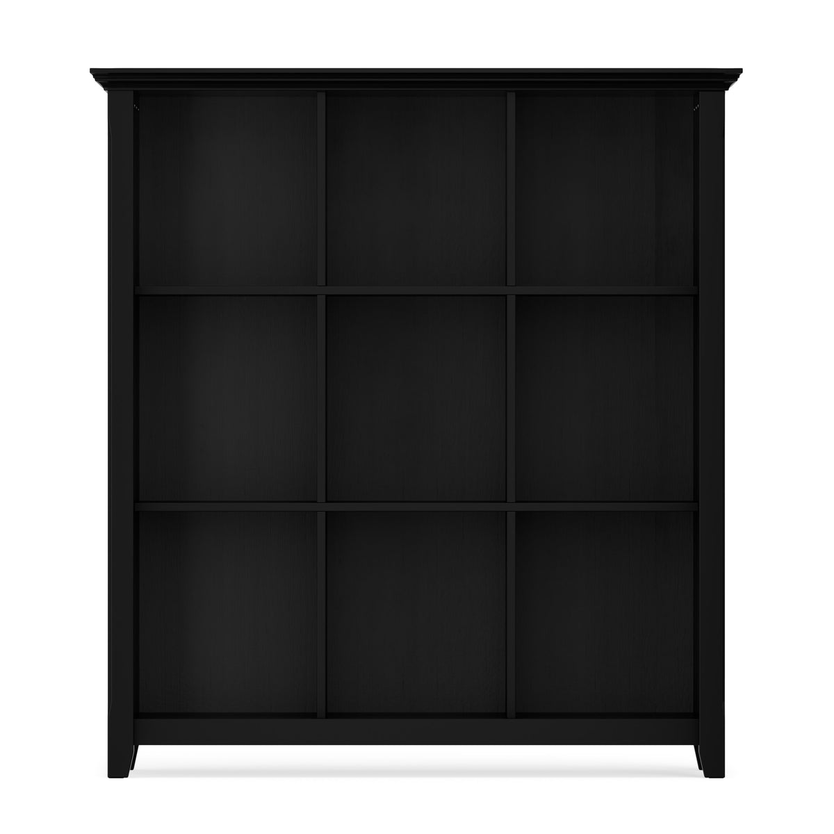 Black | Acadian 9 Cube Bookcase