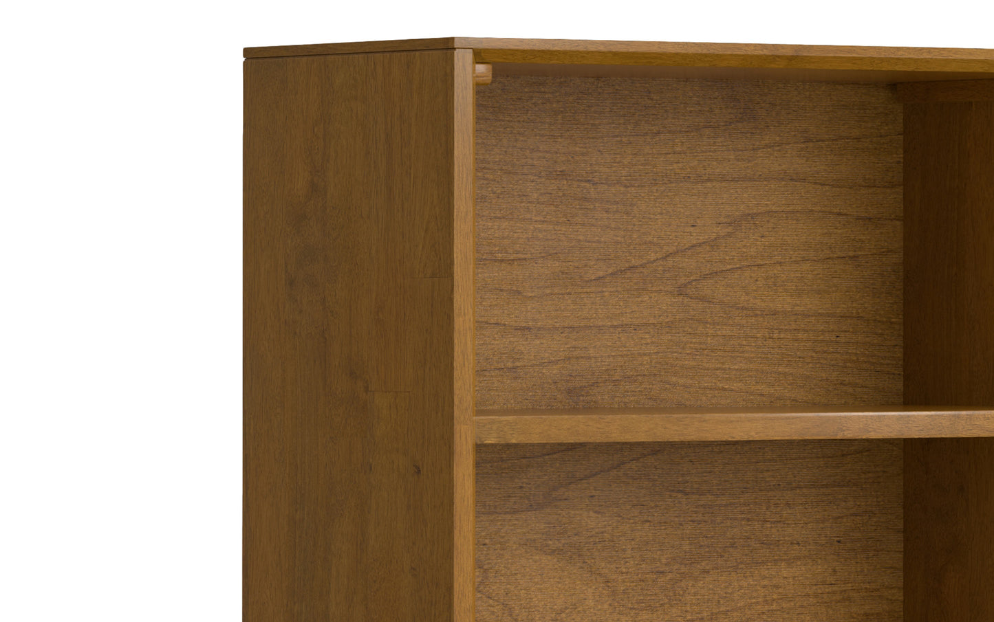 Medium Saddle Brown Rubberwood | Banting Bookcase