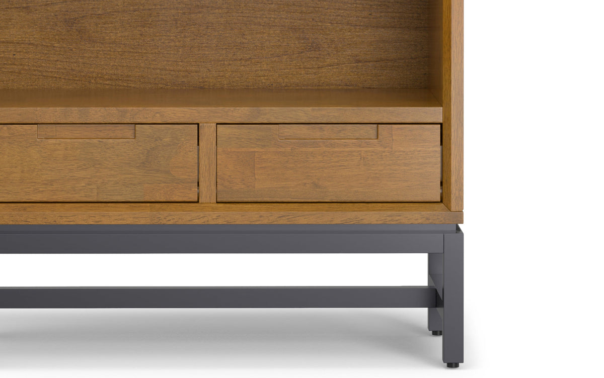 Medium Saddle Brown Rubberwood | Banting Bookcase
