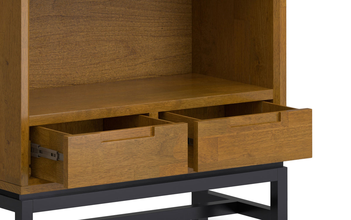 Medium Saddle Brown Rubberwood | Banting Bookcase